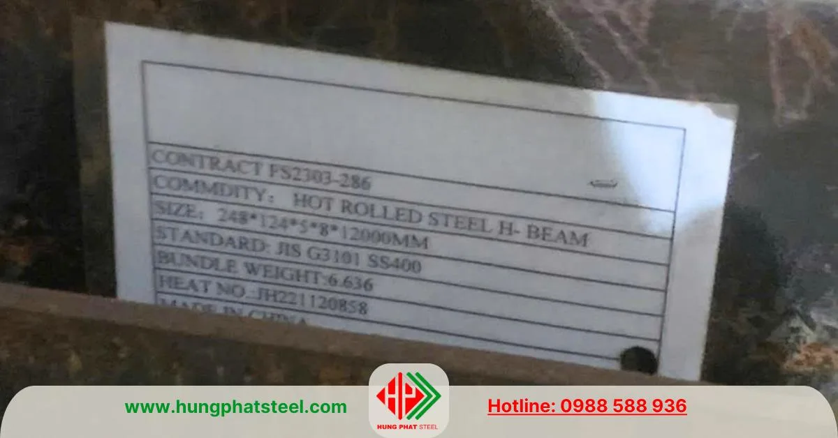 Thép hình I248 nhập khẩu TQ