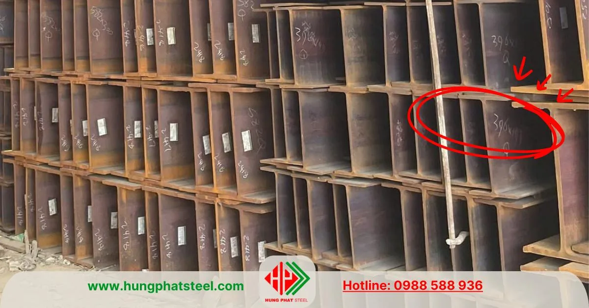 Thép hình I396 nhập khẩu TQ