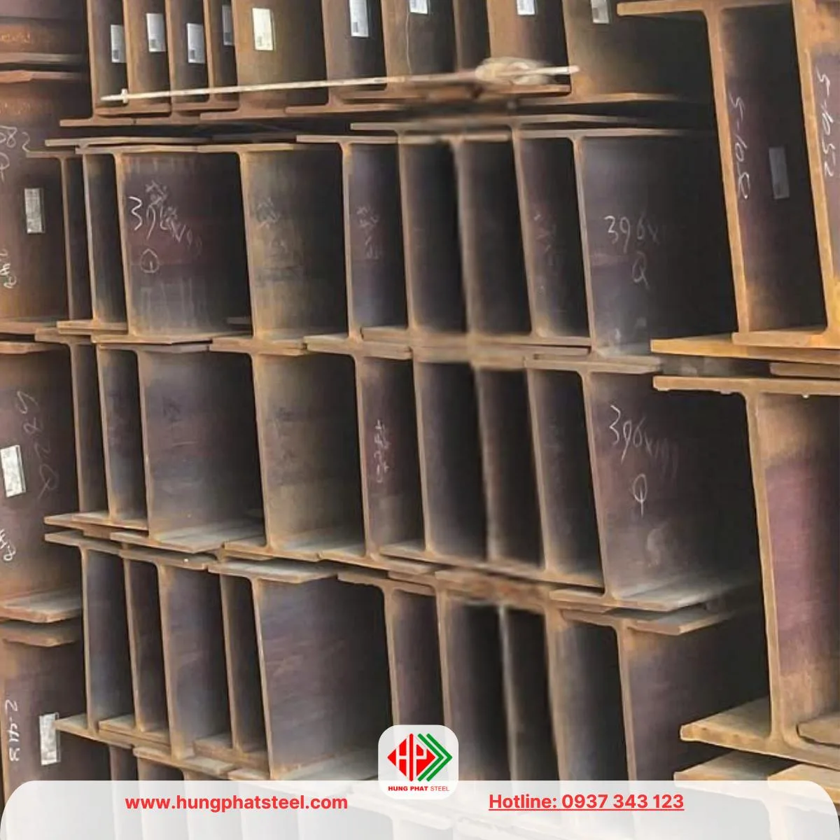 Thép hình I396 nhập khẩu TQ