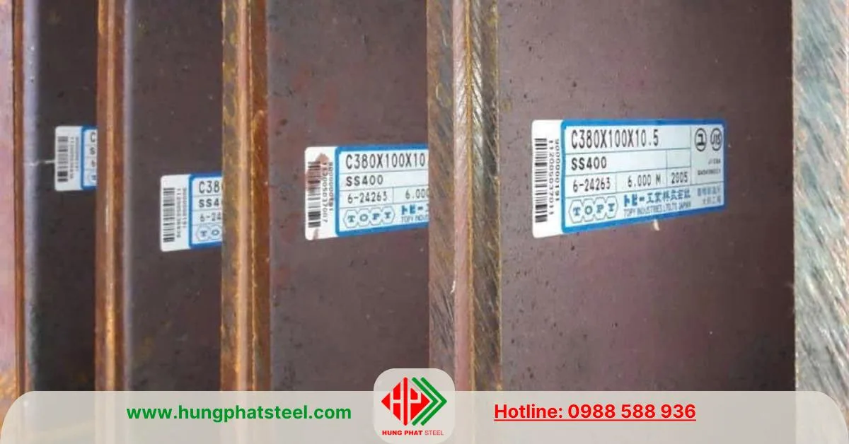 Thép hình U380