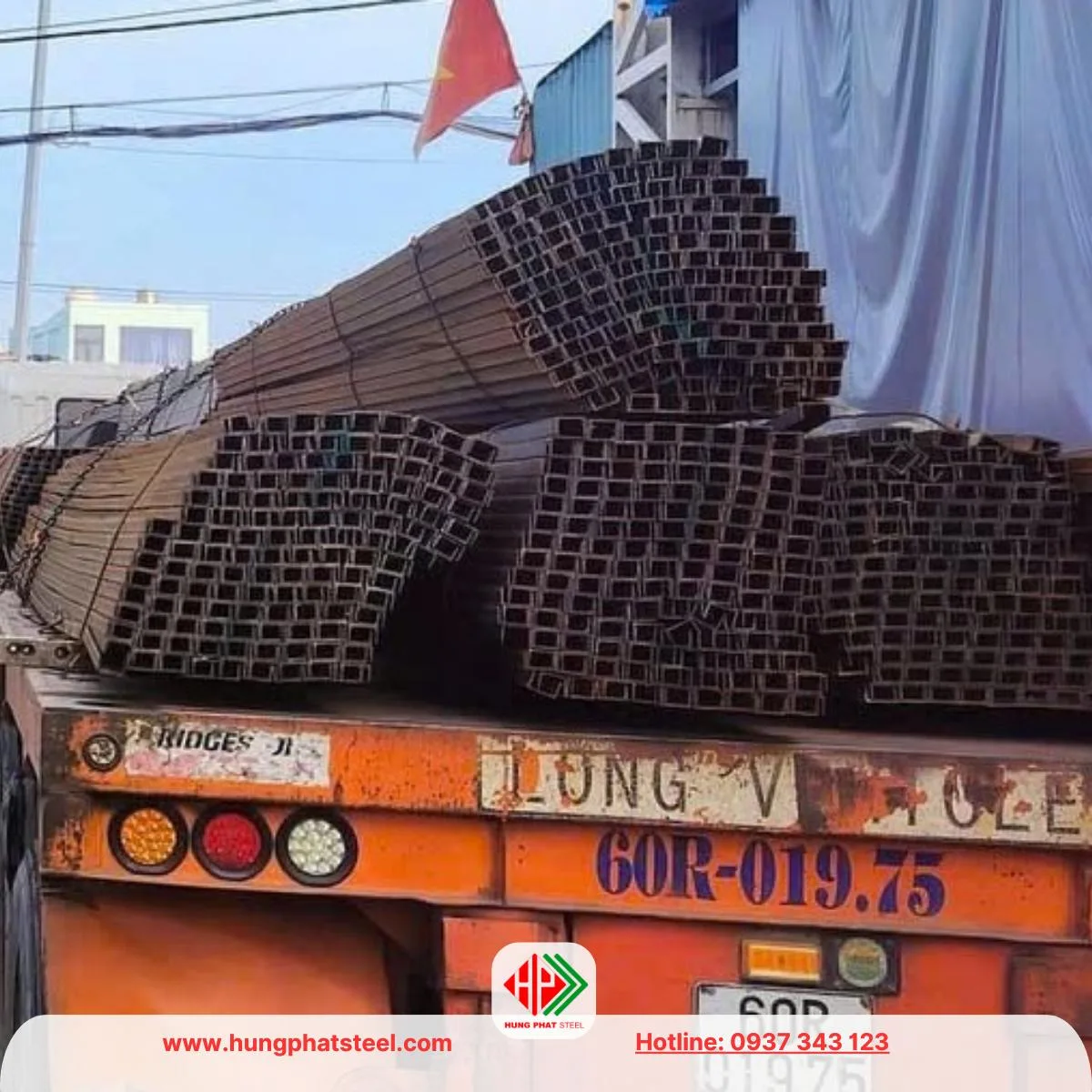 Thép hình U60 nhập khẩu TQ