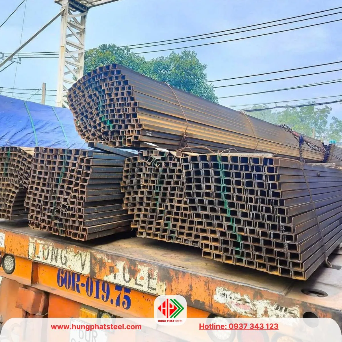 Thép hình U60 nhập khẩu TQ