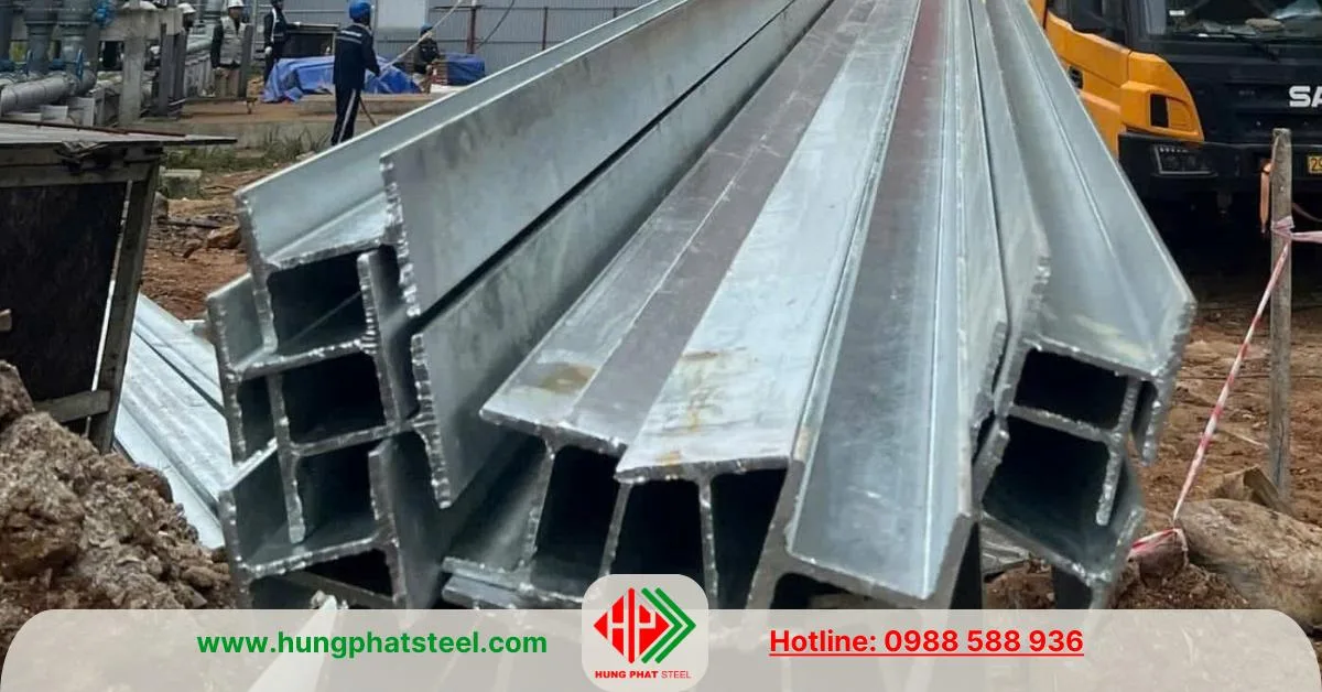 Thép hình h150 Trung Quốc mạ kẽm nhúng nóng