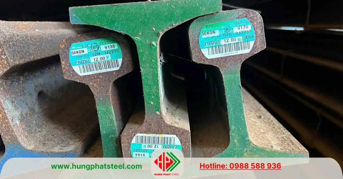 Thép hình ray P50