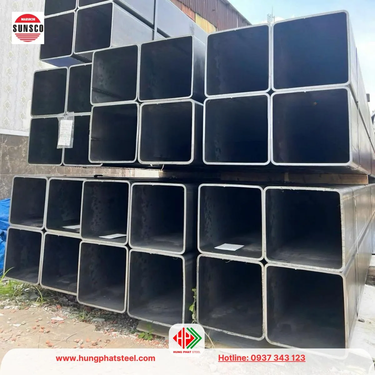 Thép hộp Maruichi Sunsteel Sunsco
