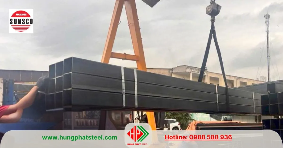 Thép hộp Maruichi Sunsteel Sunsco