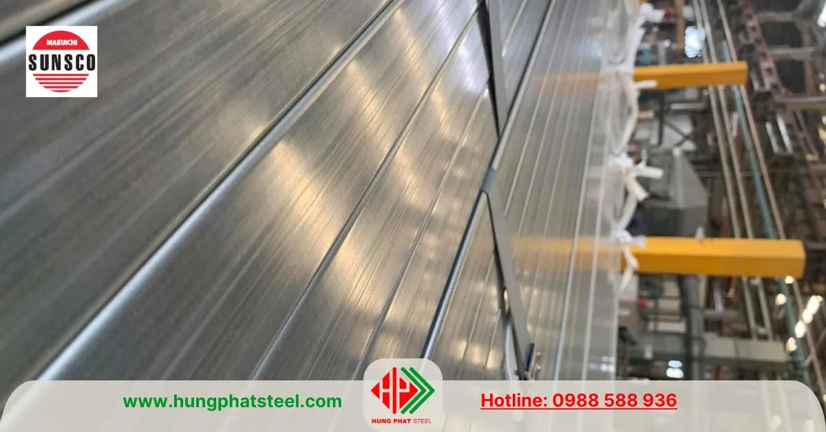 Thép hộp Maruichi Sunsteel Sunsco