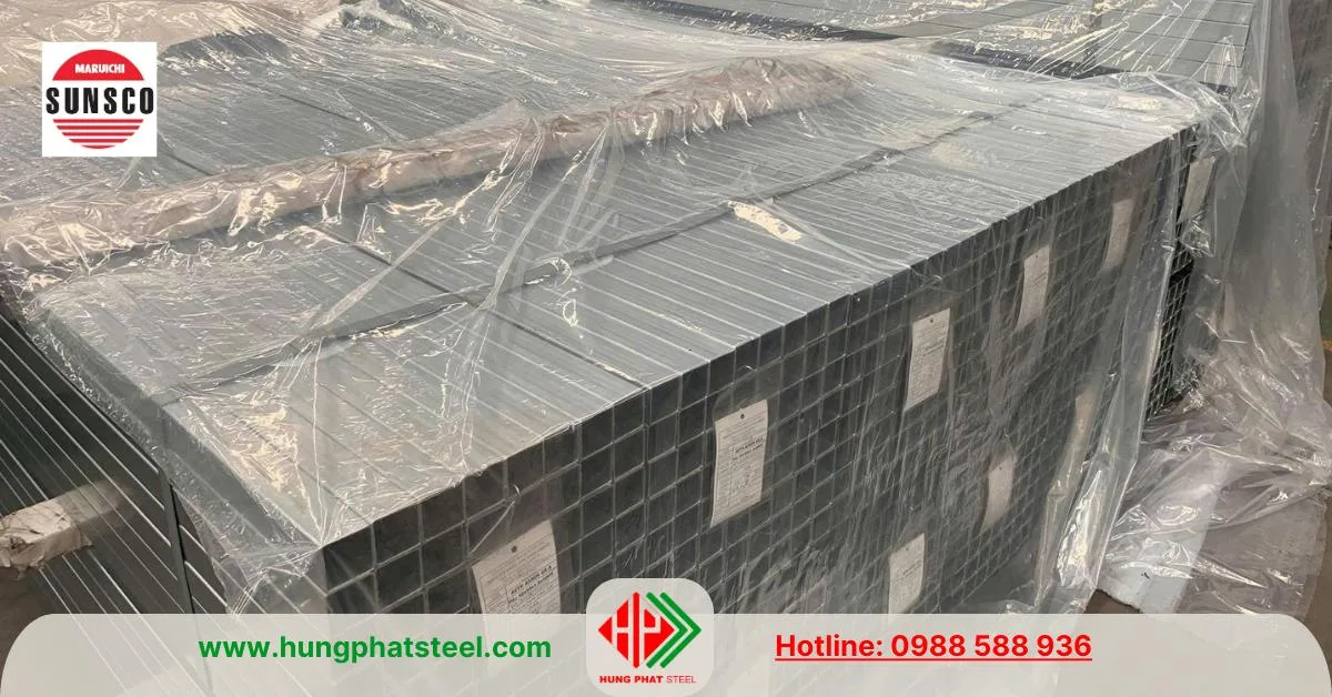 Thép hộp Maruichi Sunsteel Sunsco