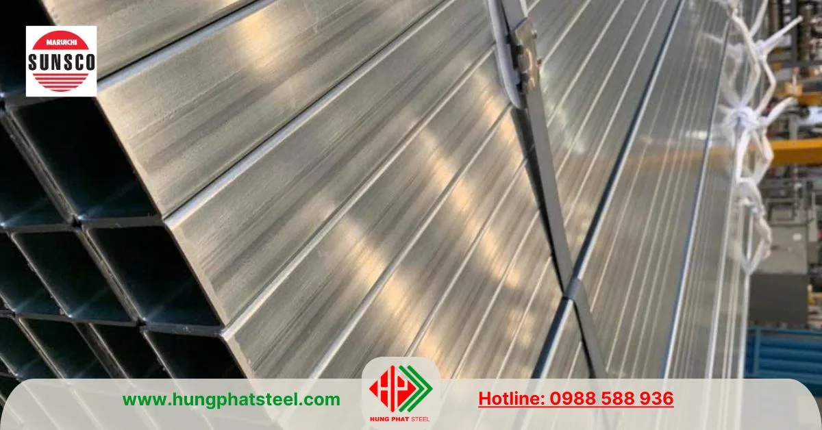 Thép hộp Maruichi Sunsteel Sunsco