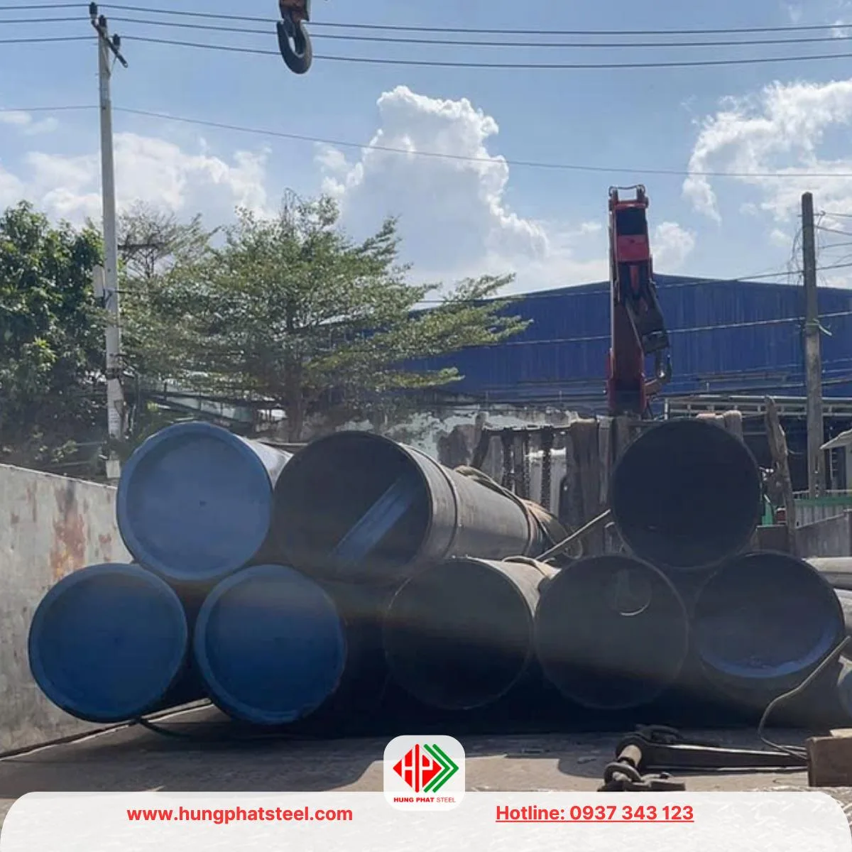 Thép ống đúc phi 355 DN350