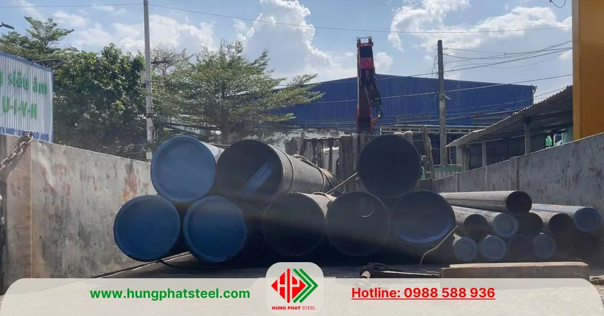 Thép ống đúc phi 355 DN350