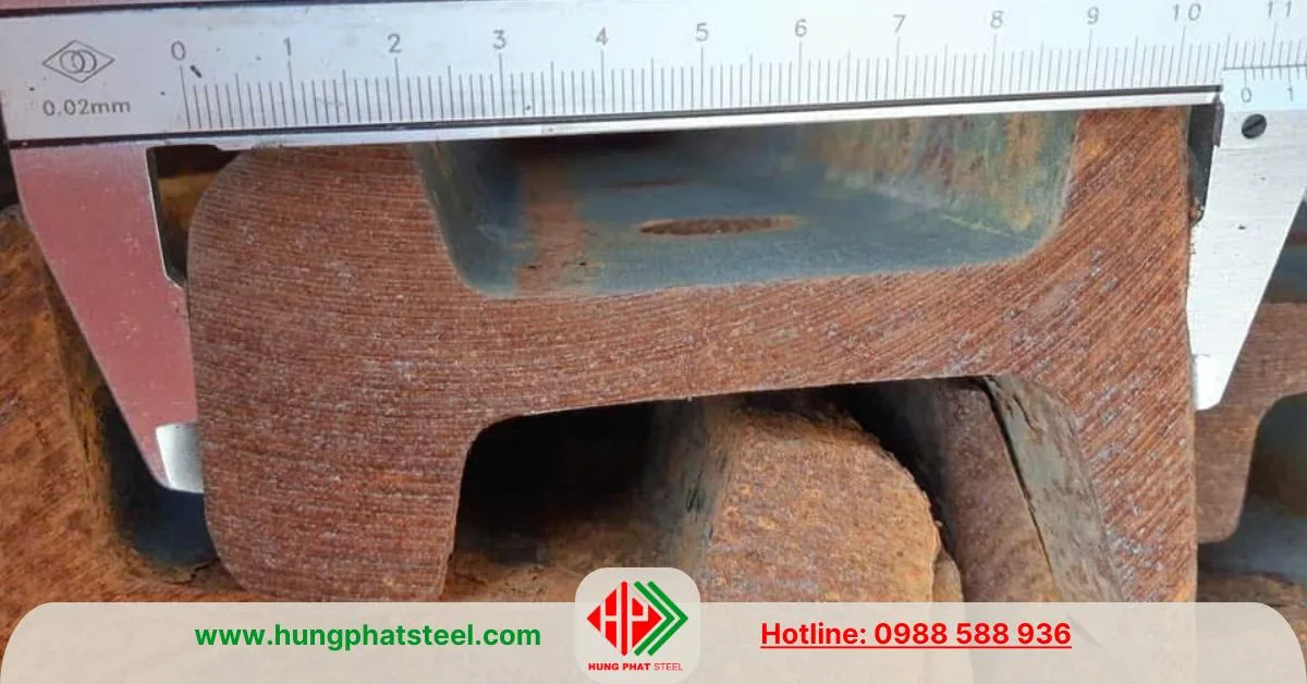 Thép ray P24 (loại đủ)