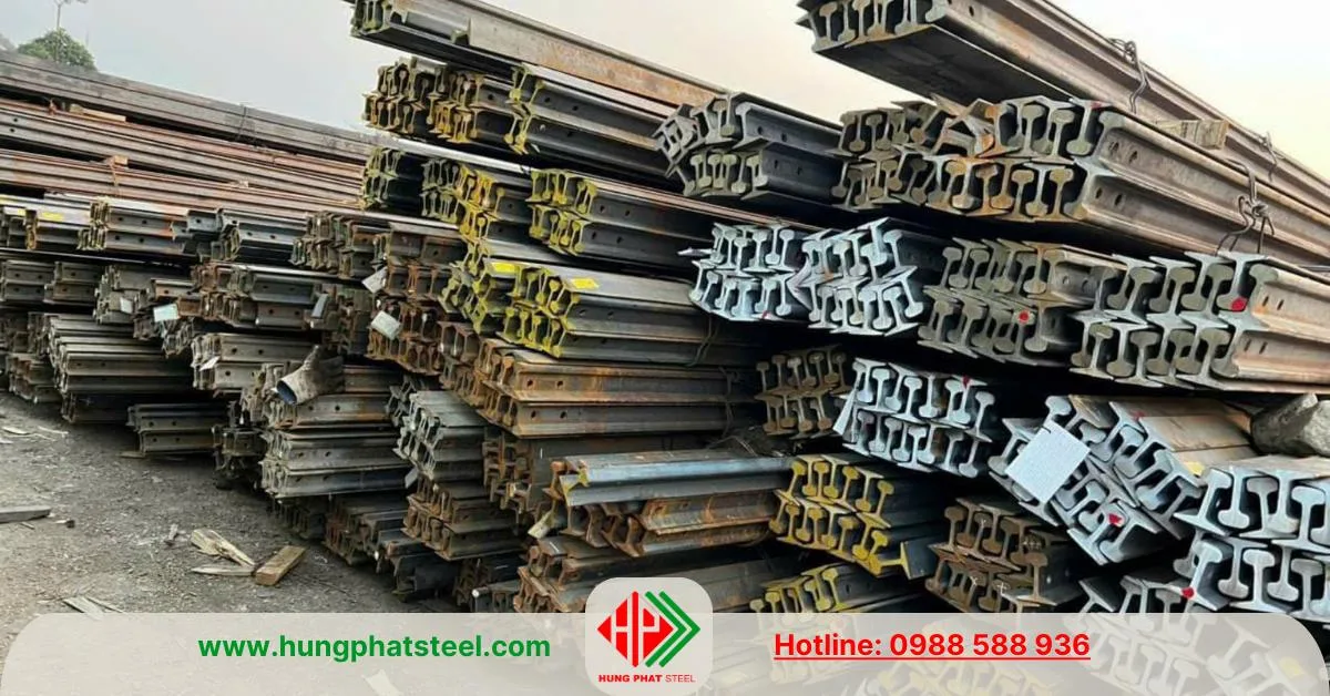 Thép ray P9 (9kg-m)