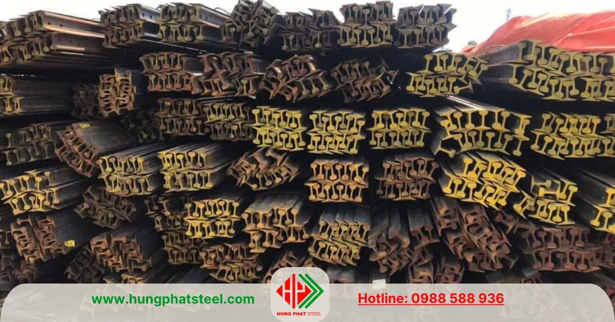 Thép ray P9 (9kg-m)