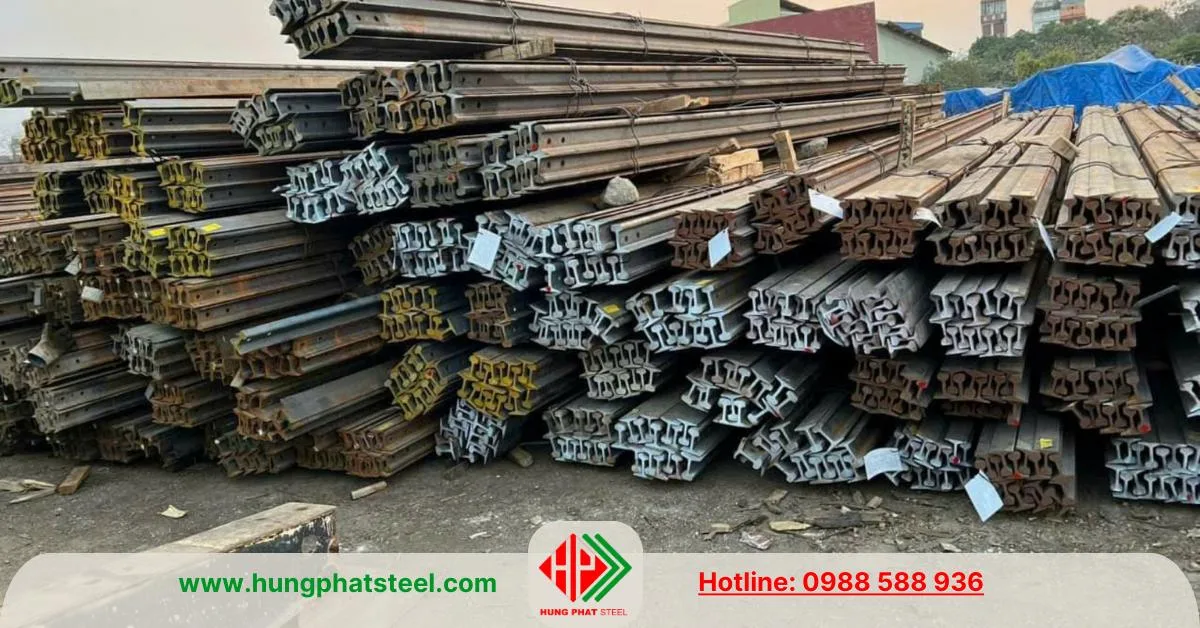 Thép ray P9 (9kg-m)