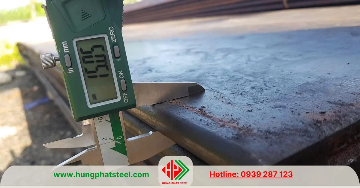 Thép tấm 15ly (sắt tấm dày 15mm)