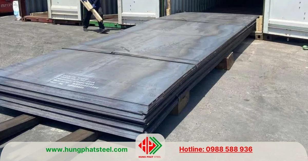 Thép tấm Q355 nhập TQ