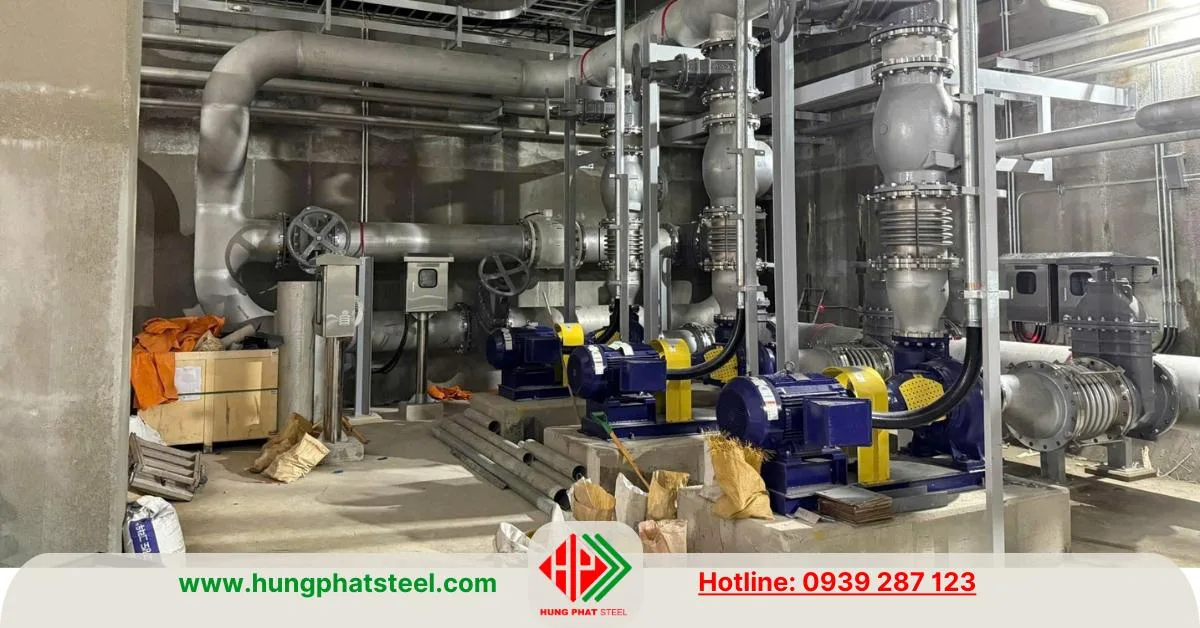 Ứng dụng của thép hàn trong hệ thống