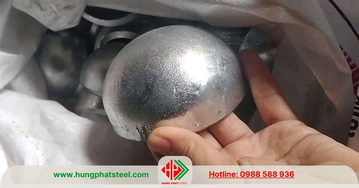 Chén hàn mạ kẽm nhúng nóng