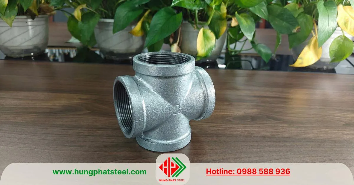 Chữ thập ren mạ kẽm (cross)