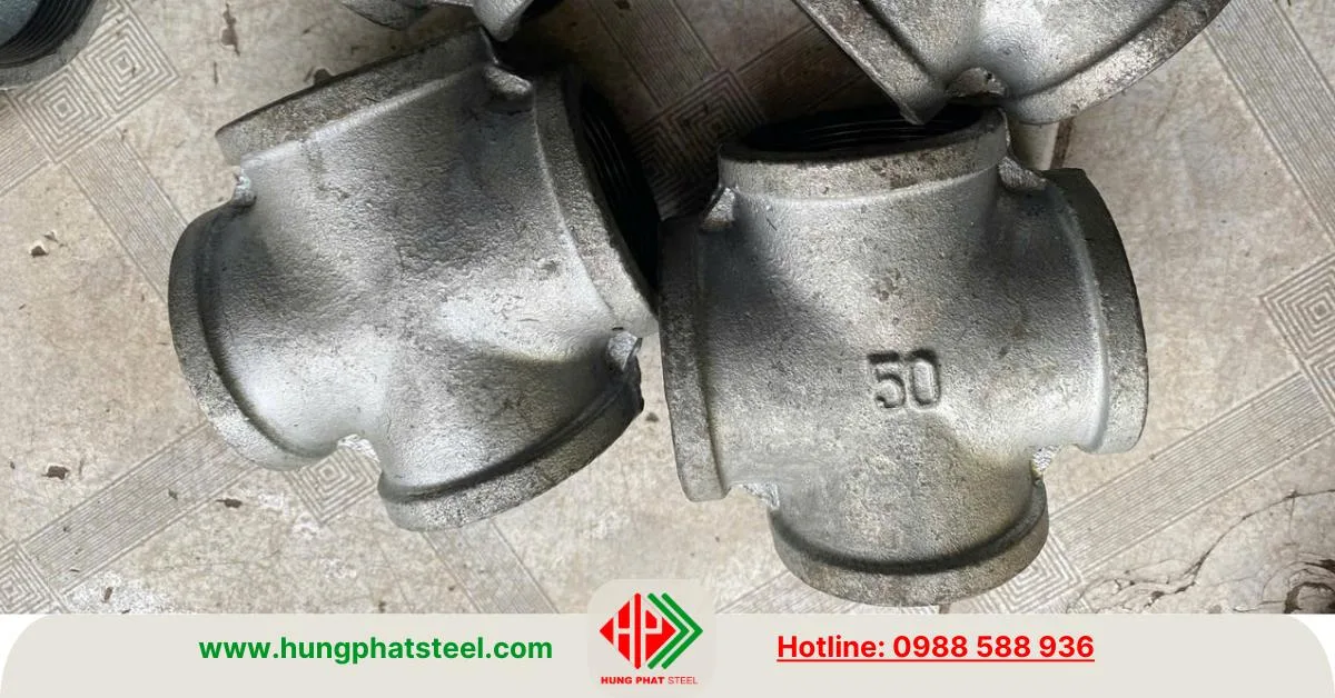 Chữ thập ren mạ kẽm (cross)