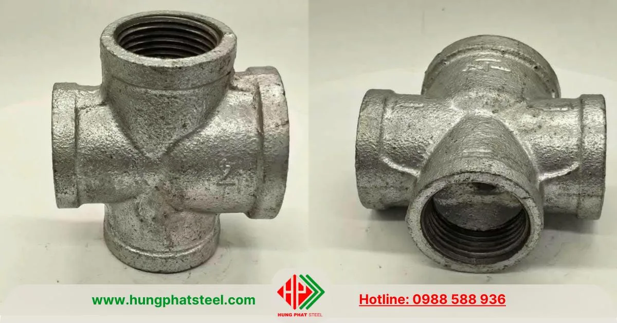 Chữ thập ren mạ kẽm (cross)