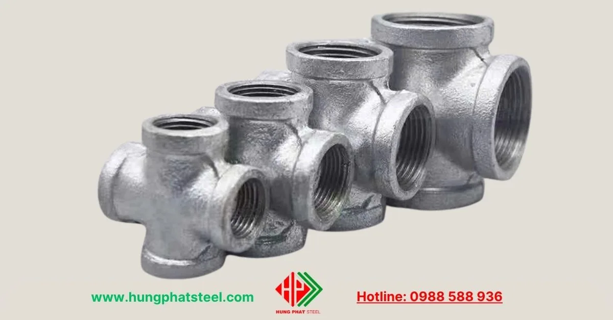 Chữ thập ren mạ kẽm