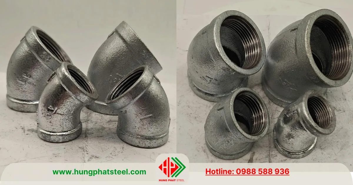 Co lơi ren mạ kẽm (chếch)