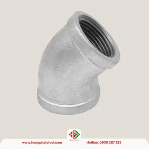 Co lơi ren mạ kẽm (chếch 45 độ)
