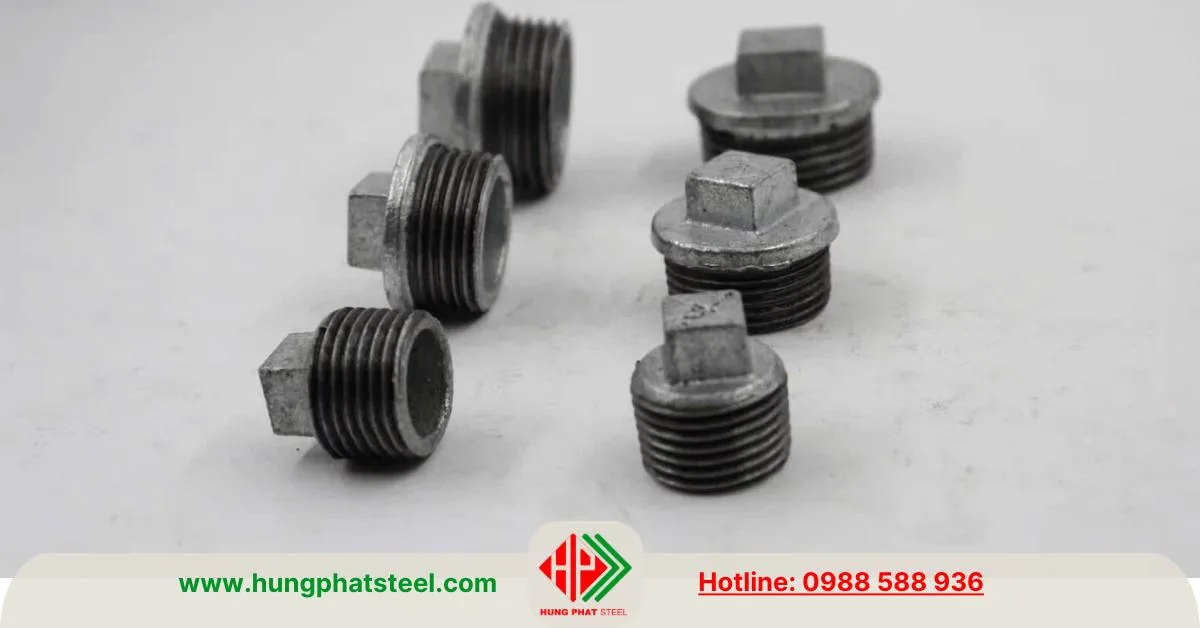 Nút bịt ren mạ kẽm