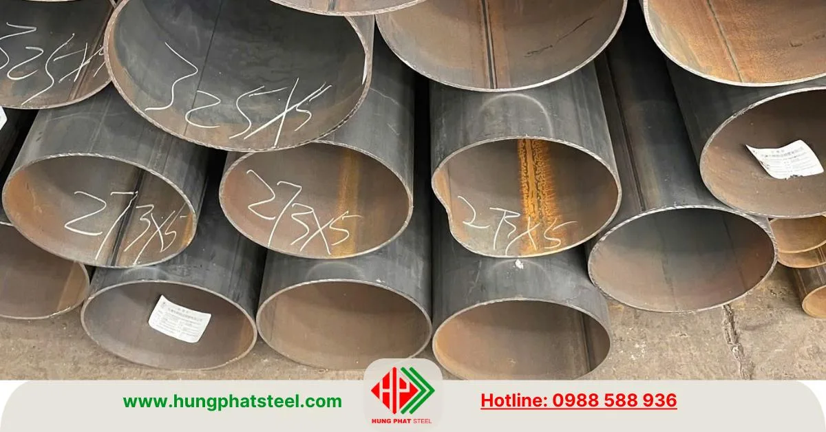 Ống thép đen phi 273 x 5mm