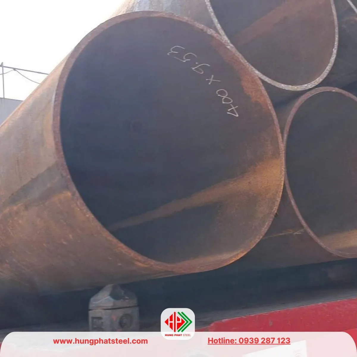 Ống thép đen phi 406 (DN400)