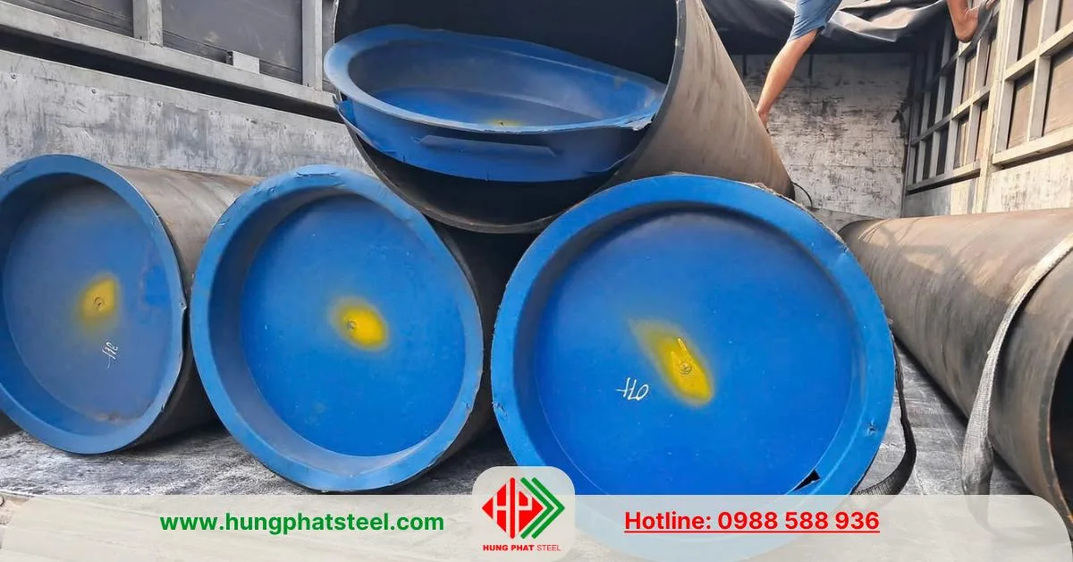 Ống thép đúc phi 457 (DN450)