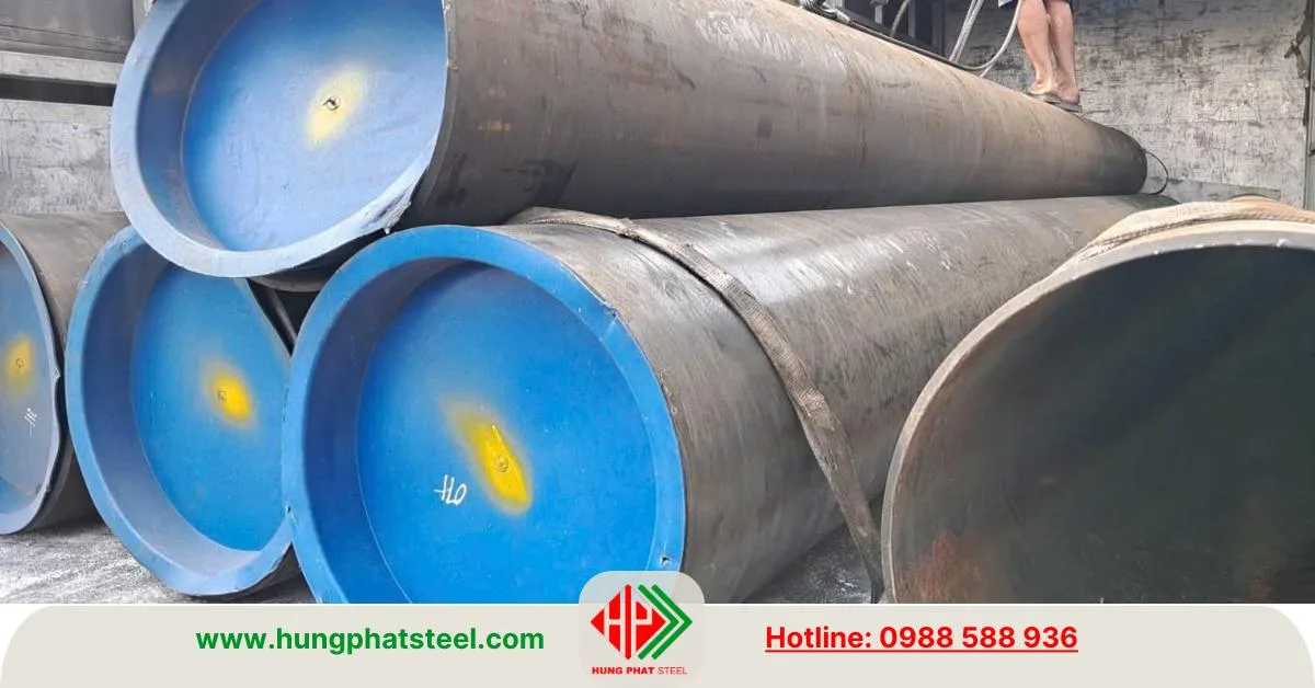 Ống thép đúc phi 457 (DN450)