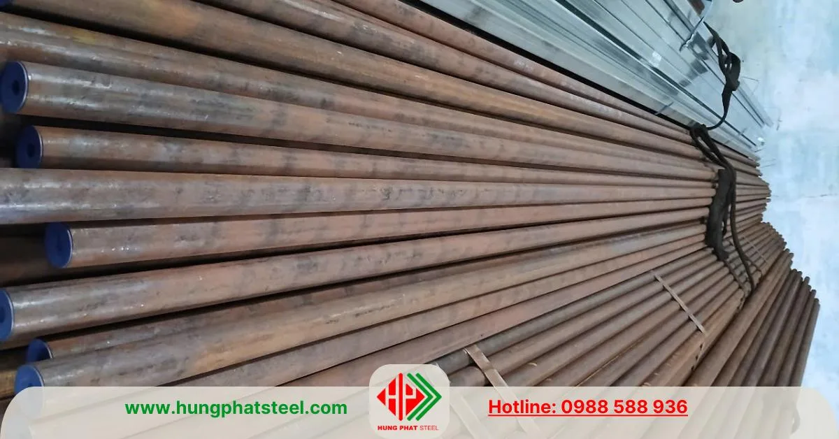 Ống thép đúc phi 76 (DN65) trần