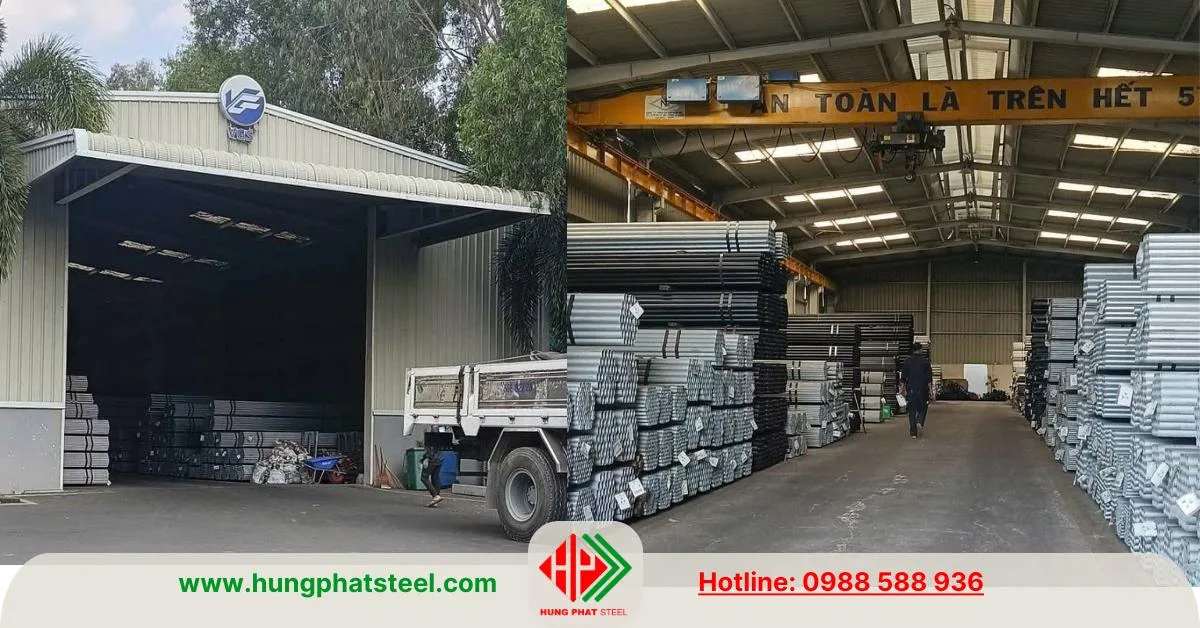 Ống thép mạ kẽm Việt Đức