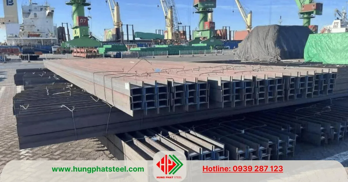Thép hình H sản xuất từ Trung Quốc