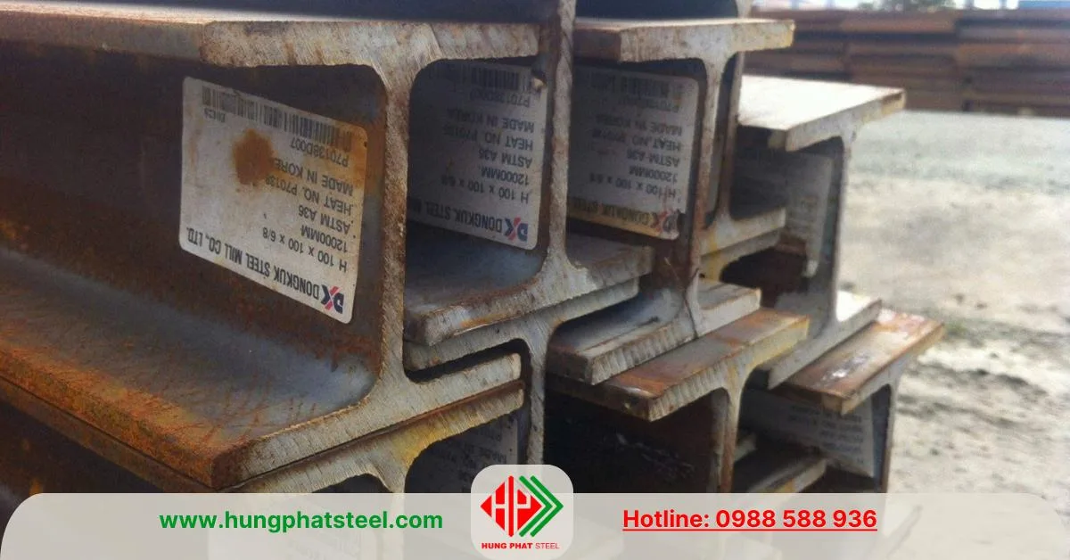 Thép hình H100 nhập khẩu Hàn Quốc