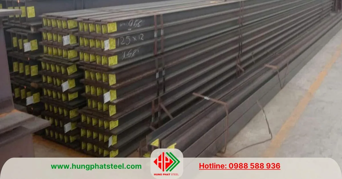 Thép hình H125 Posco cây 12m