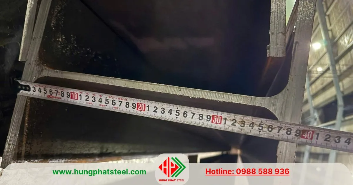 Thép hình H390 x 300 x 10 x 16mm