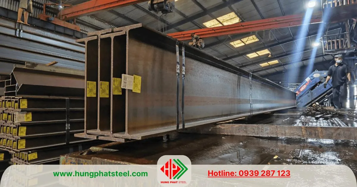 Thép hình H692 x 300 x 13 x 20mm