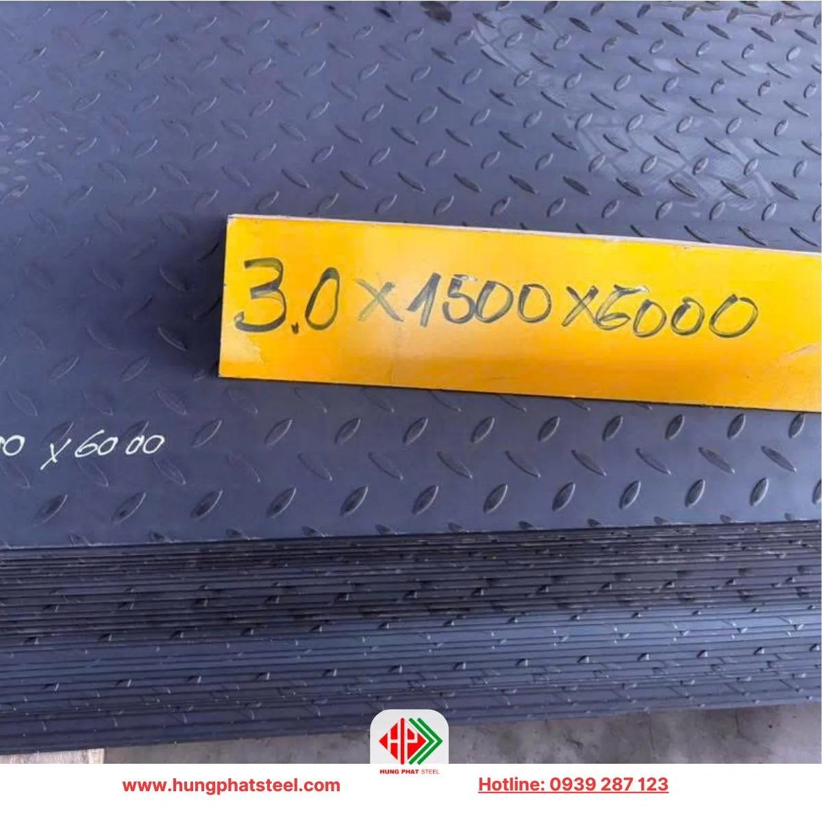 Thép tấm gân 3ly