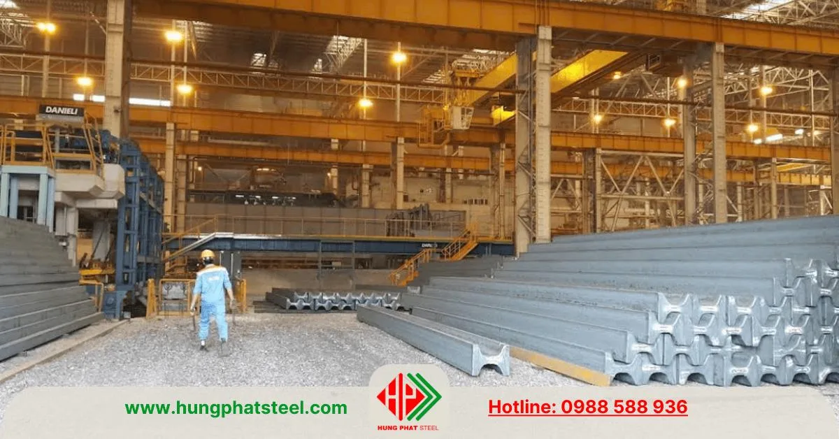 Bên trong nhà máy Posco