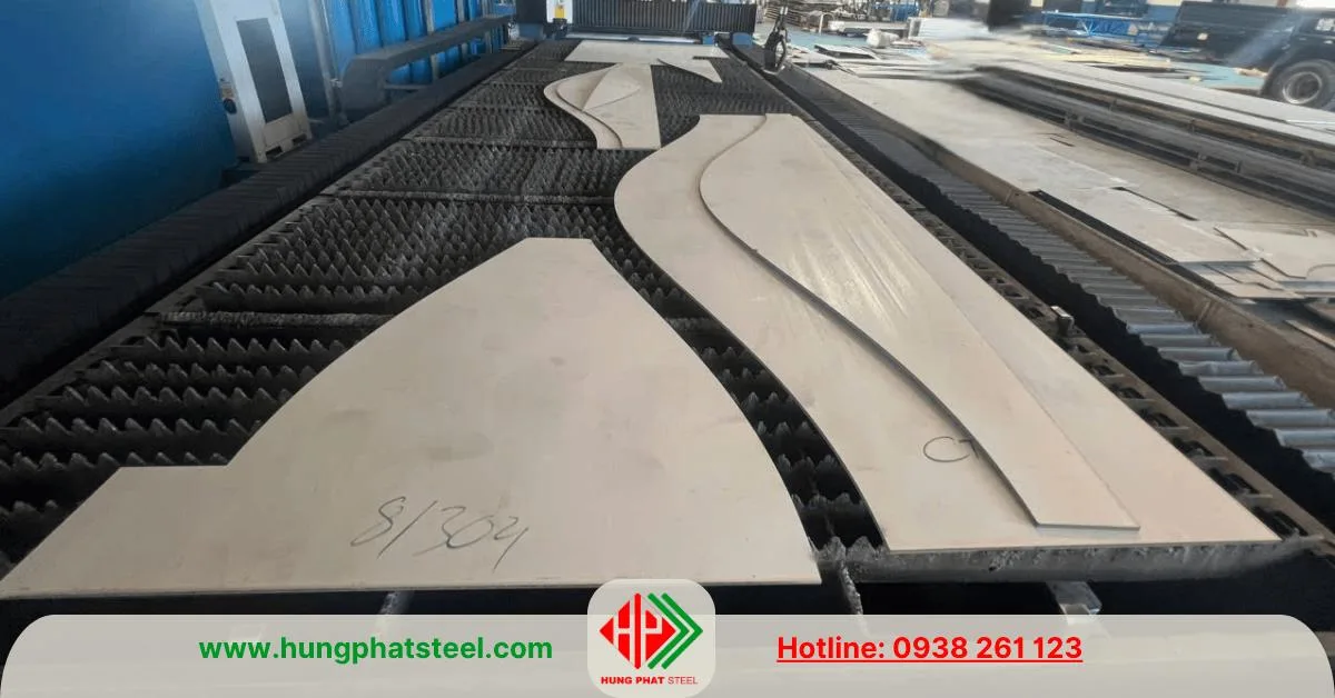Cắt tấm INOX CNC