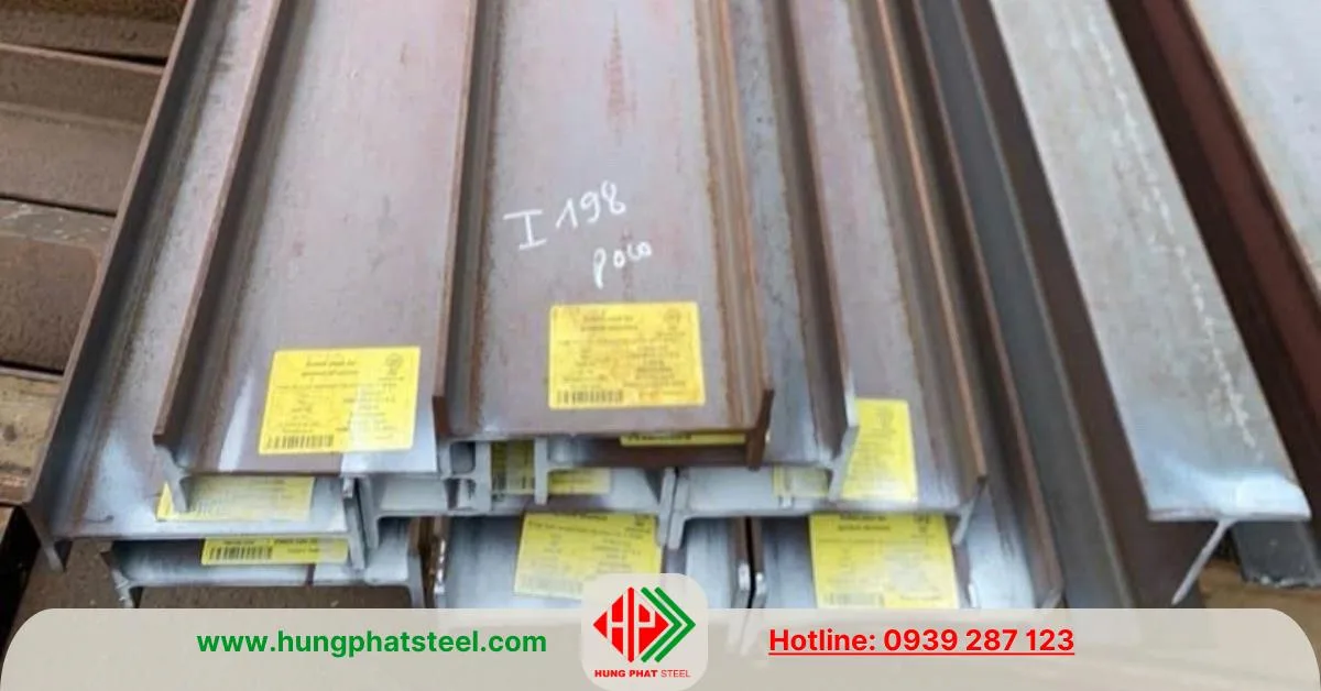 Hình ảnh thực tế thép hình I198