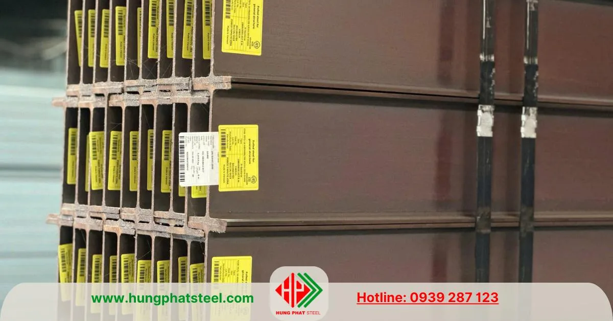 Hình ảnh thực tế thép hình I198