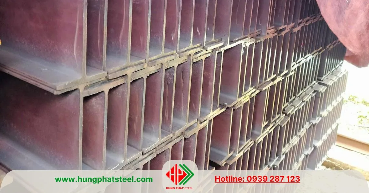 Hình ảnh thực tế thép hình I198