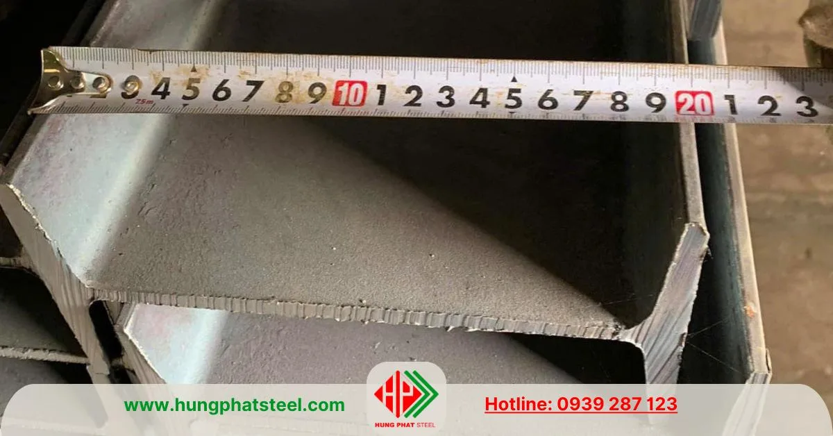 Hình ảnh thực tế thép i200