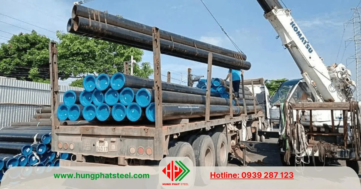 Kích thước ống thép đúc