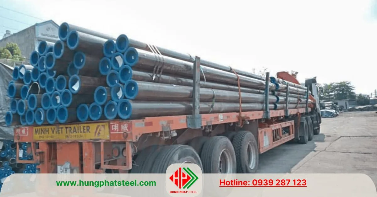 Kích thước ống thép đúc